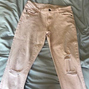 Pink old navy jeans